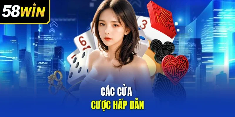 Các cửa cược hấp dẫn 